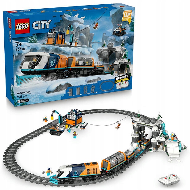 Lego City 60470 Polární expres pro průzkumníky Arktidy