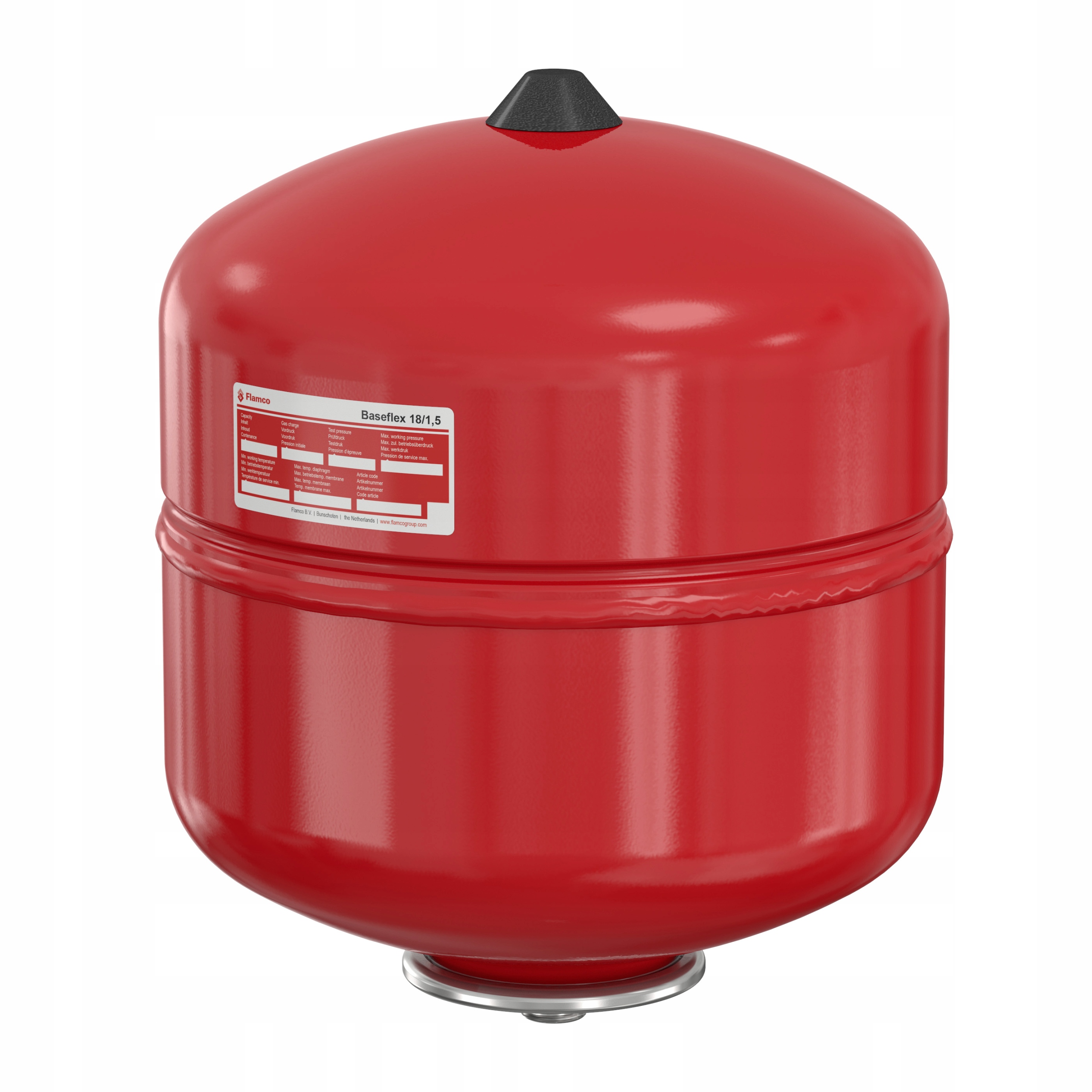 

Naczynie Przeponowe Baseflex Co 18L Ng 6BAR Flamco