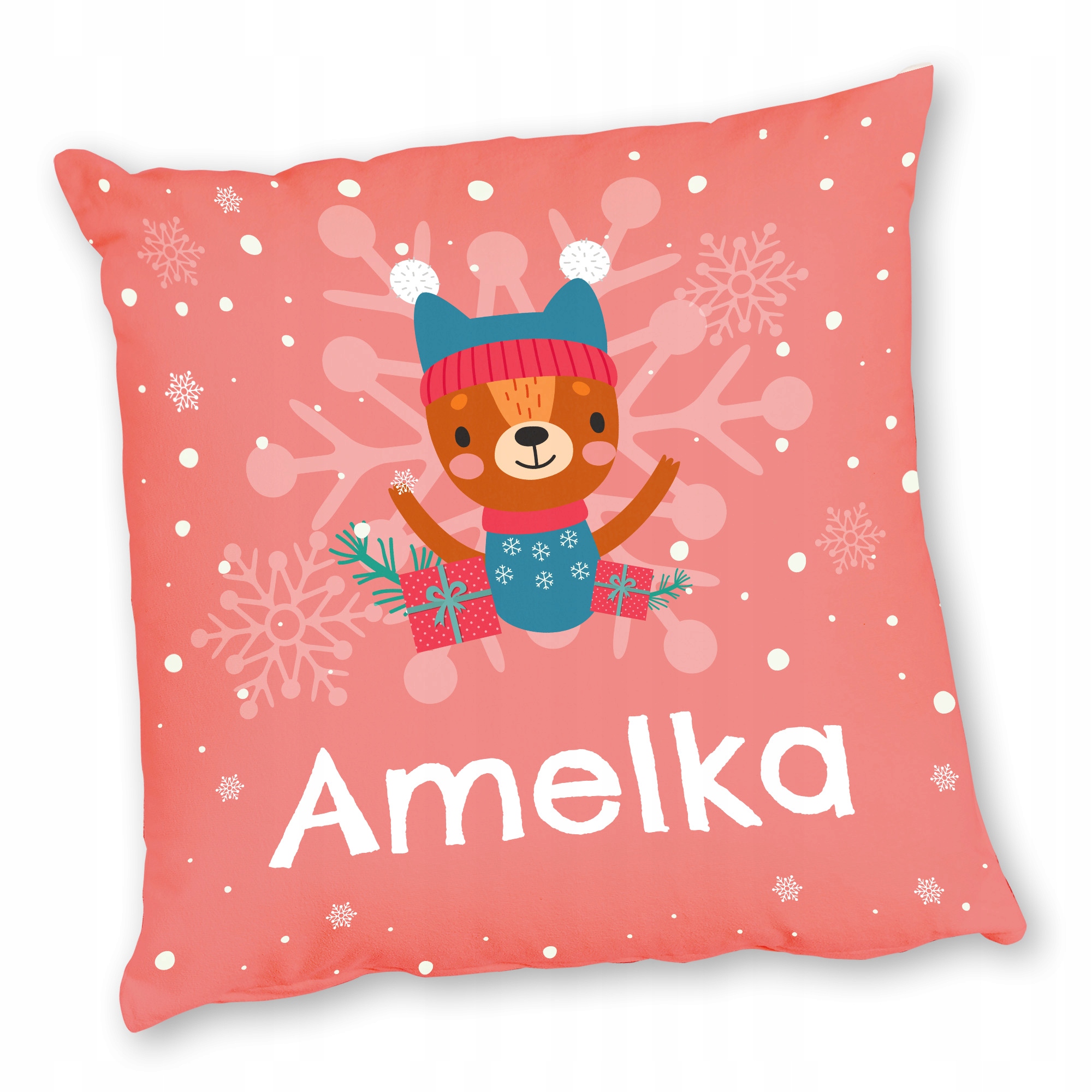 PODUSZKA DLA DZIECKA PREZENT NA MIKOŁAJKI ŚWIĘTA