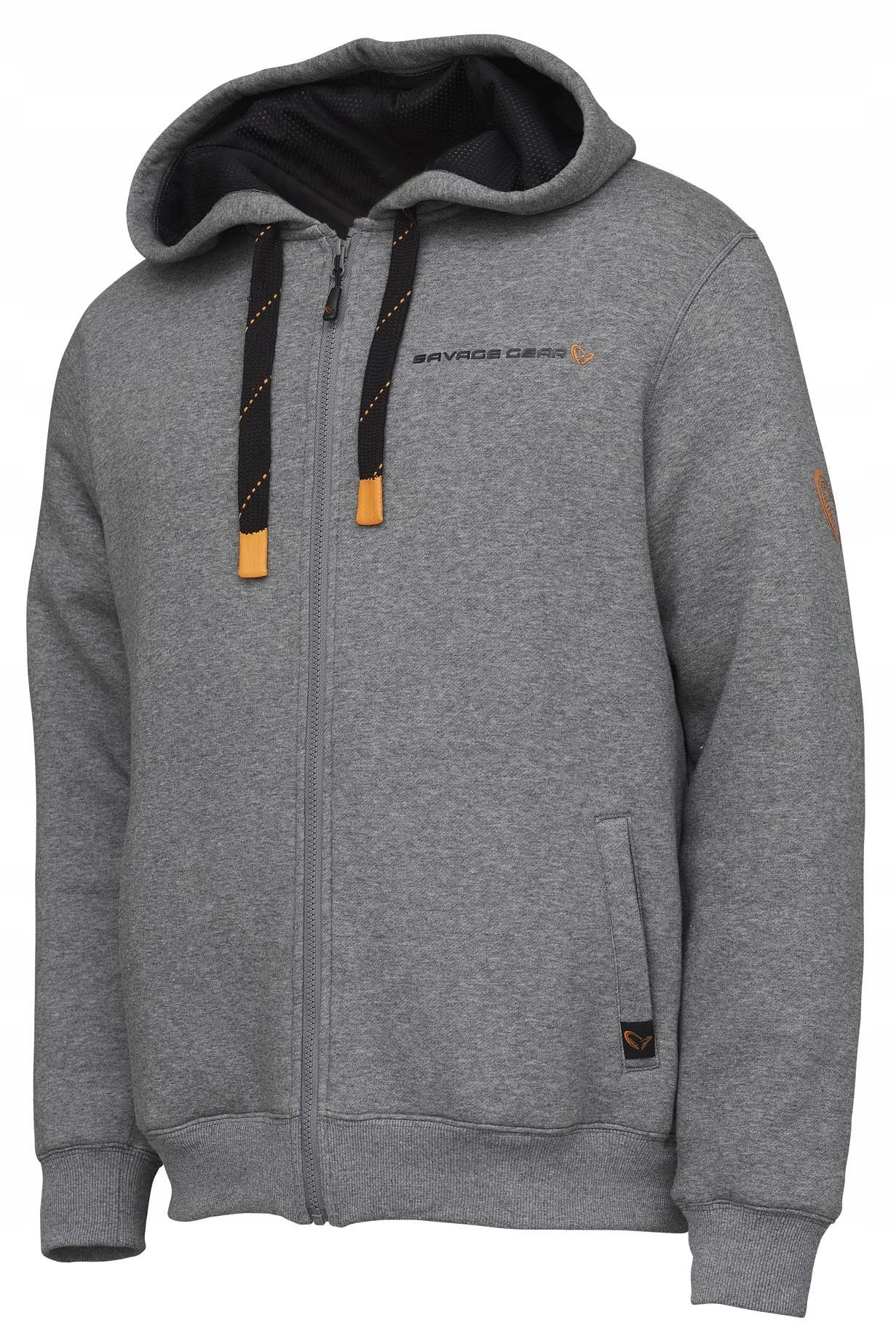 Bluza Wędkarska Savage Gear Classic Zip Hoodie Rozpinana Ciepła Rozmiar S