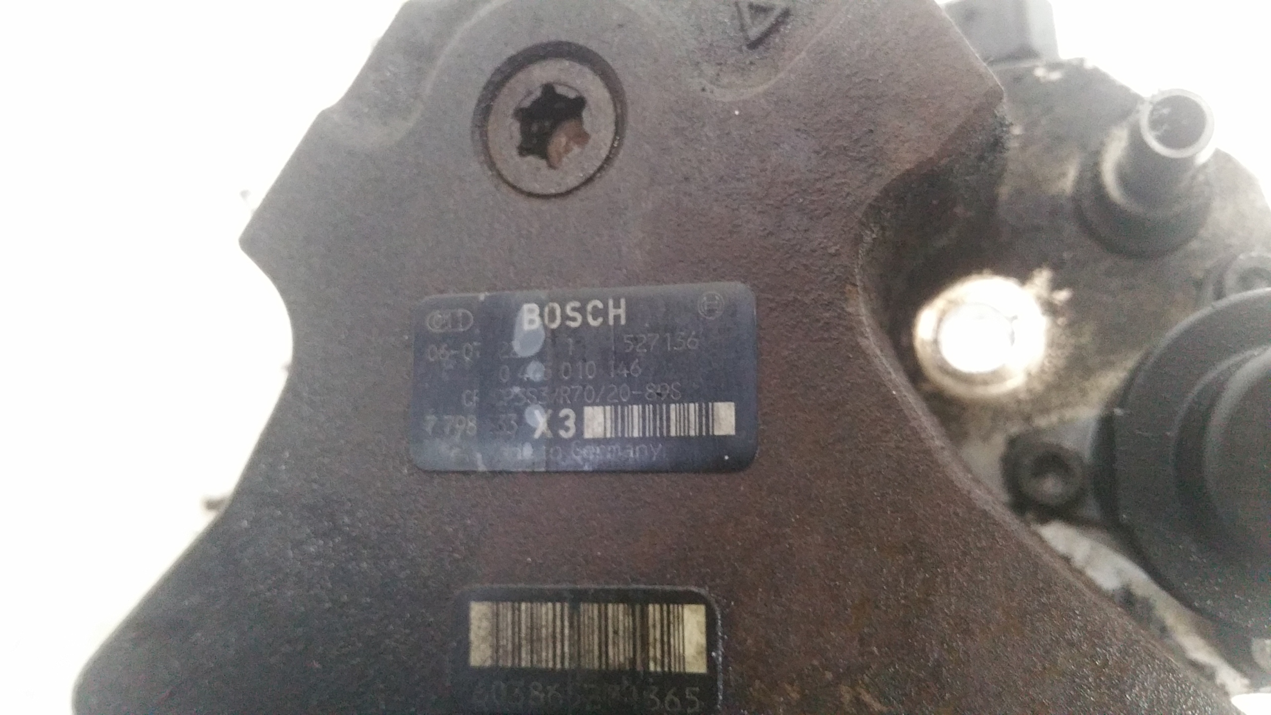 injection pump 7798333 BMW E60