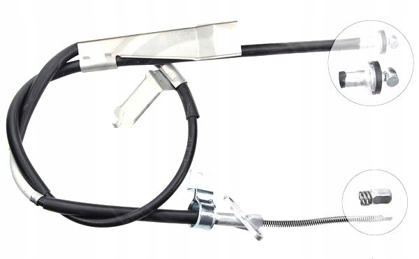 K17087/ZAW - ТРОС РУЧНОГО ТОРМОЗА OPEL FRONTERA 98-04 ЛЕВЫЙ