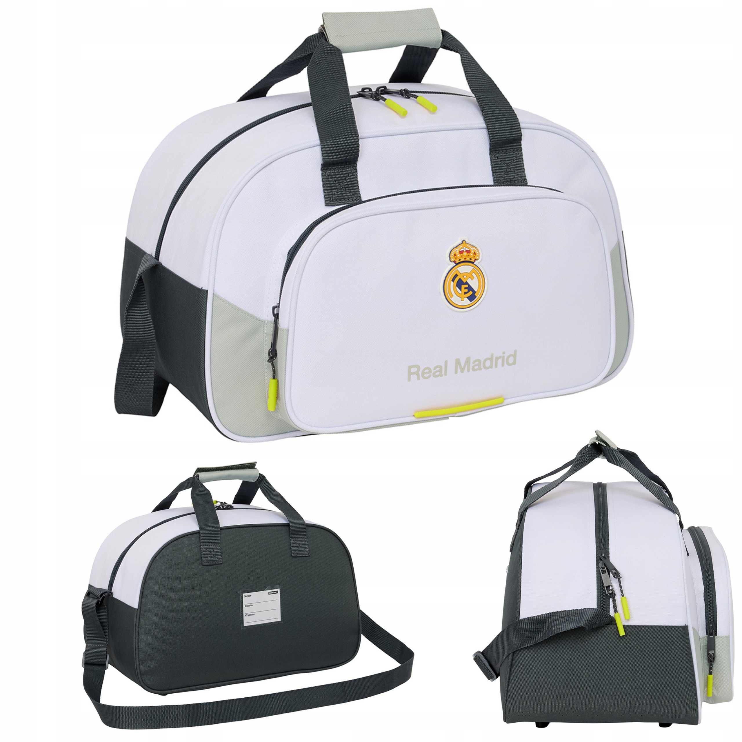 Oryginalna Torba Sportowa Real Madryt 25/26 na Trening Siłownię Basen