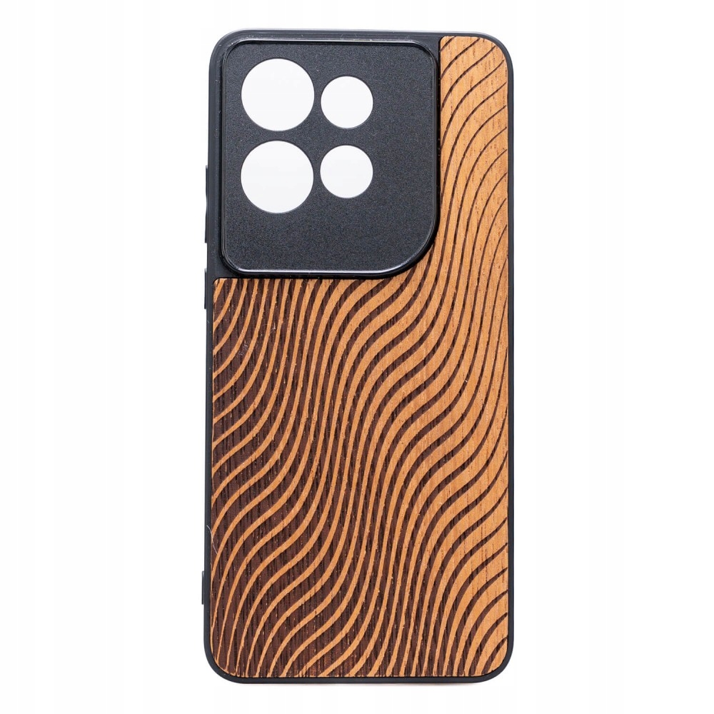 Dřevěné Pouzdro Bewood pro Motorola Edge 50 Neo 60 Neo Fale Merbau