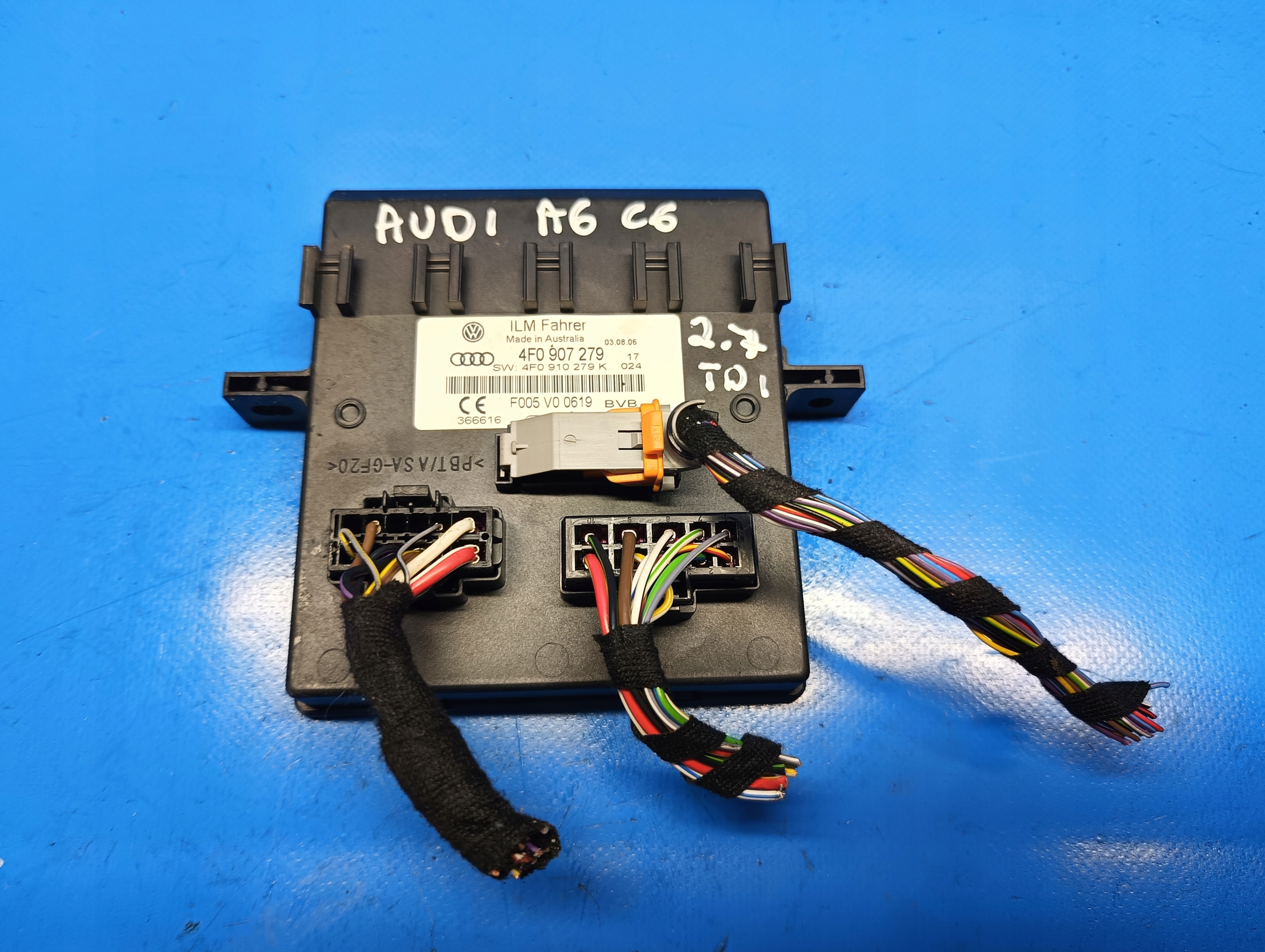 AUDI A6 C6 MODUŁ ŚWIATEŁ 4F0907279 4F0910279K