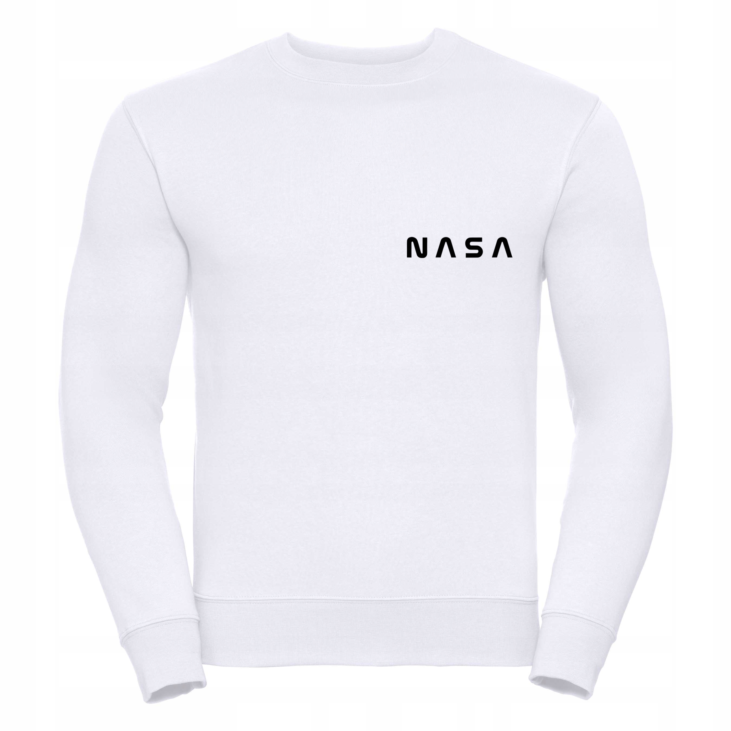 

Modna bluza Nasa męska Authentic Russell, biała S
