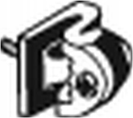 Wieszak uchwyt wydechu BOSAL 255-610 Producent części Bosal