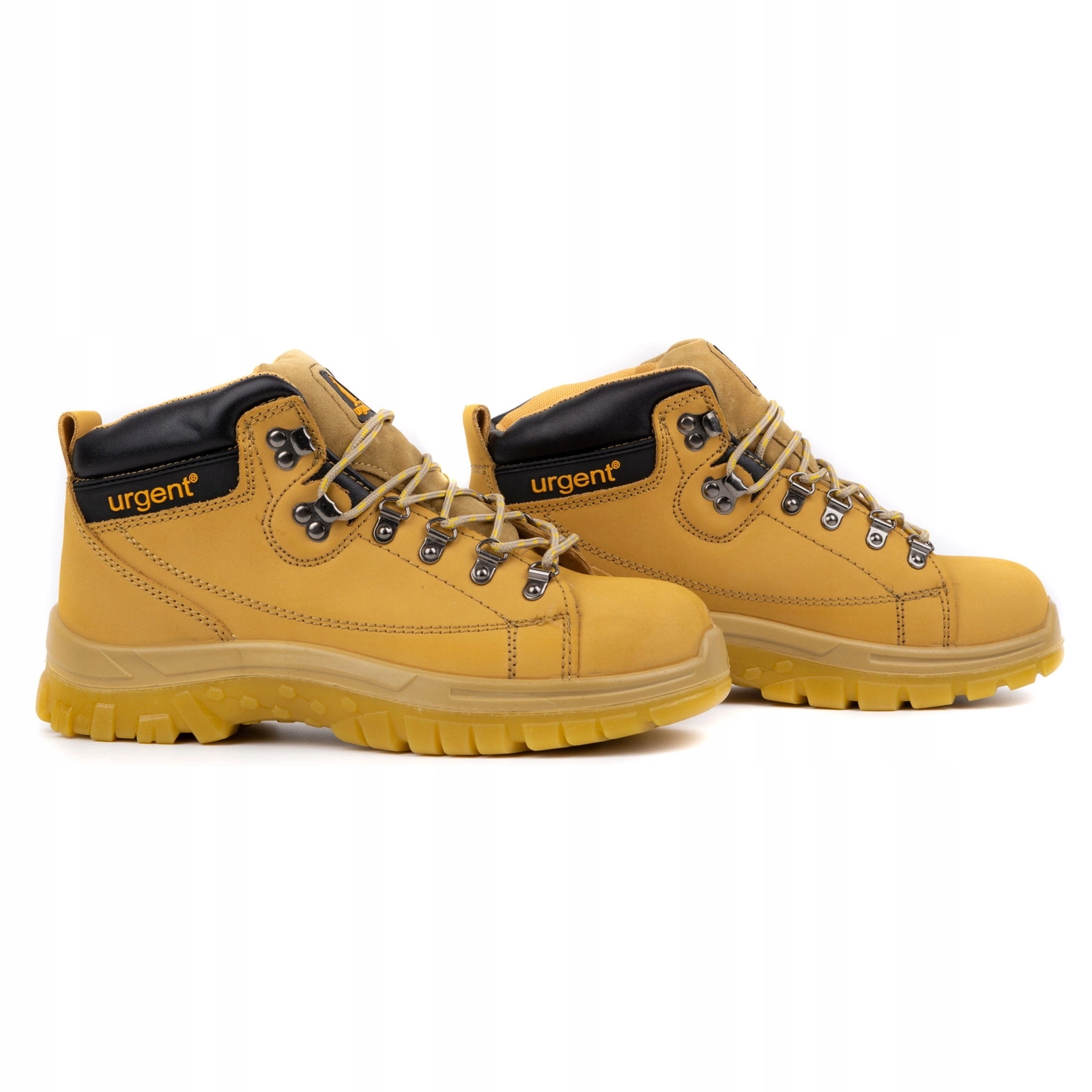 Buty męskie obuwie robocze trzewiki za kostkę Urgent 114S1 żółte 42