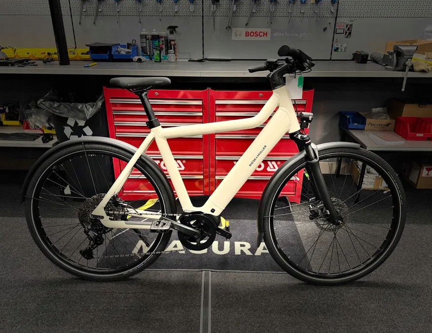 Rower elektryczny Riese&Müller Culture Touring biscuit 56cm.