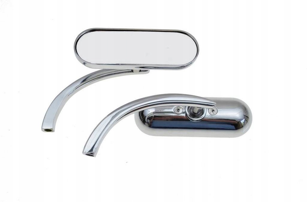 MT376 - ХРОМИРОВАННЫЕ ЗЕРКАЛА HARLEY DAVIDSON SOFTAIL DYNA