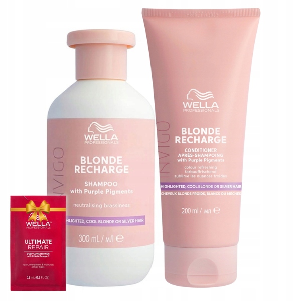 Wella Professionals Invigo Brill Szampon Odżywka do Włosów Blond