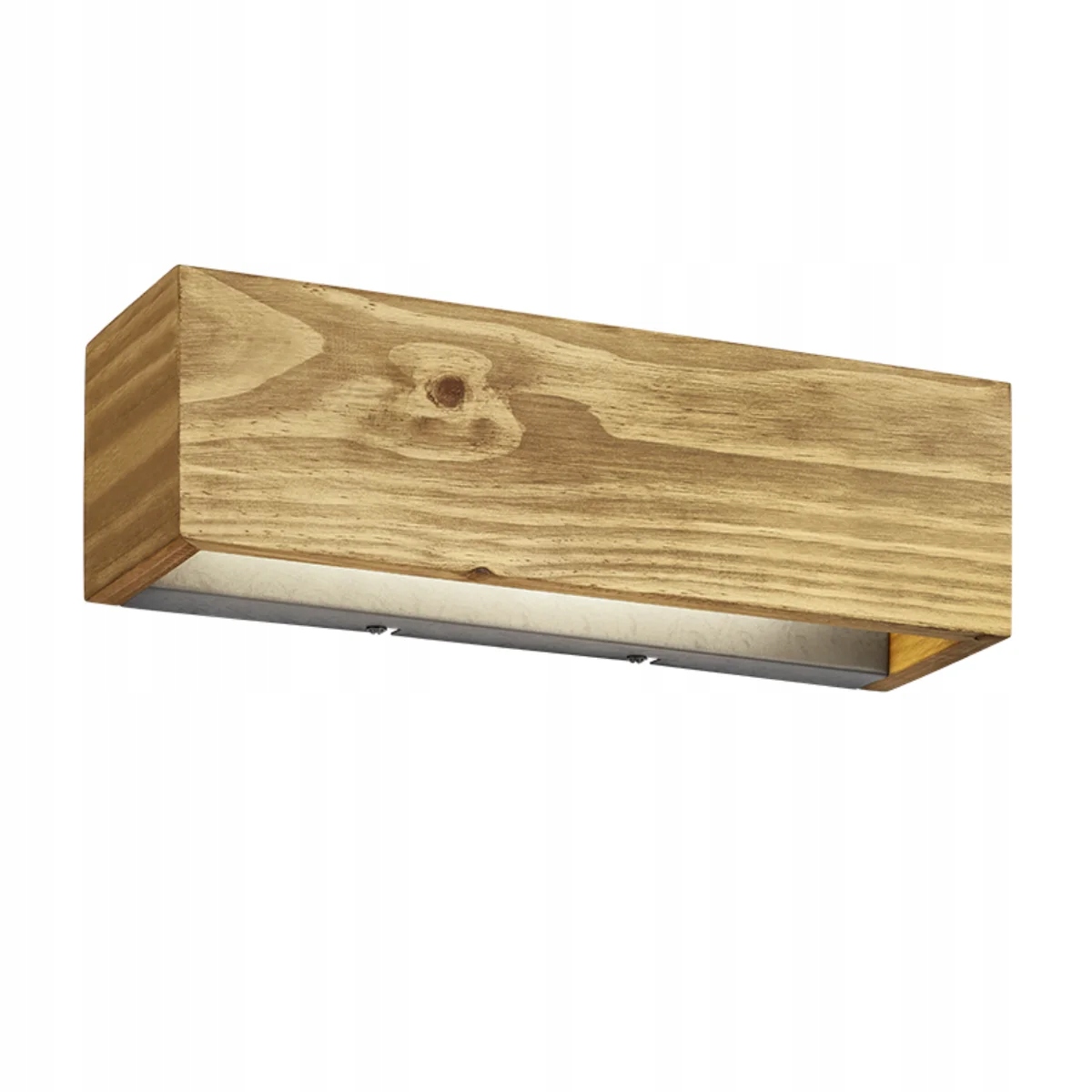 Nástenné svietidlo Led lampa drevo hnedá Trio