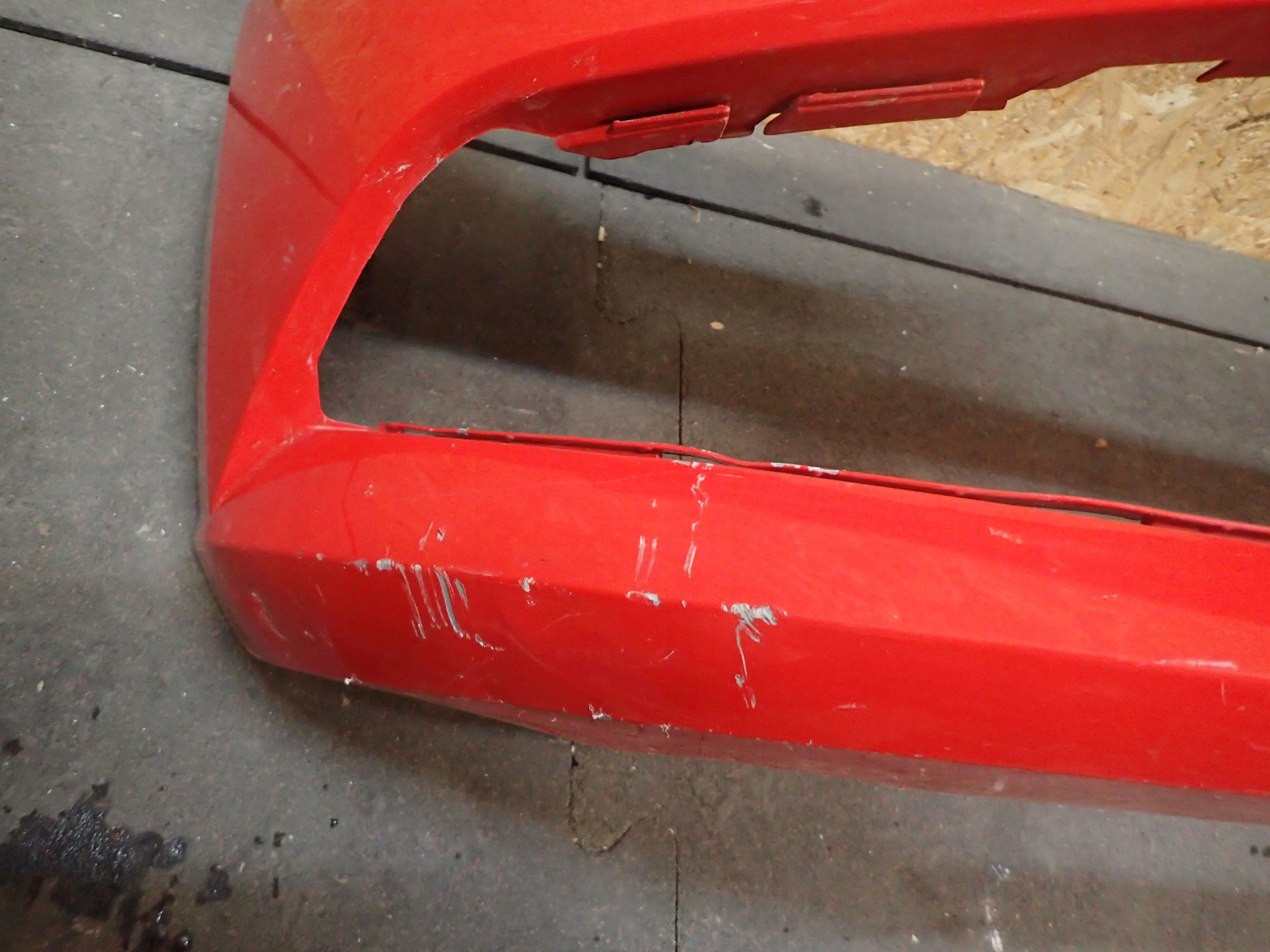bumper front SKODA FABIA III 3 6V