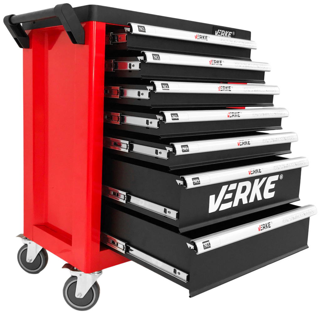SZAFKA NARZĘDZIOWA WARSZTATOWA SERWISOWA WÓZEK NA NARZĘDZIA NARZĘDZIAMI 155 Kolor czerwony