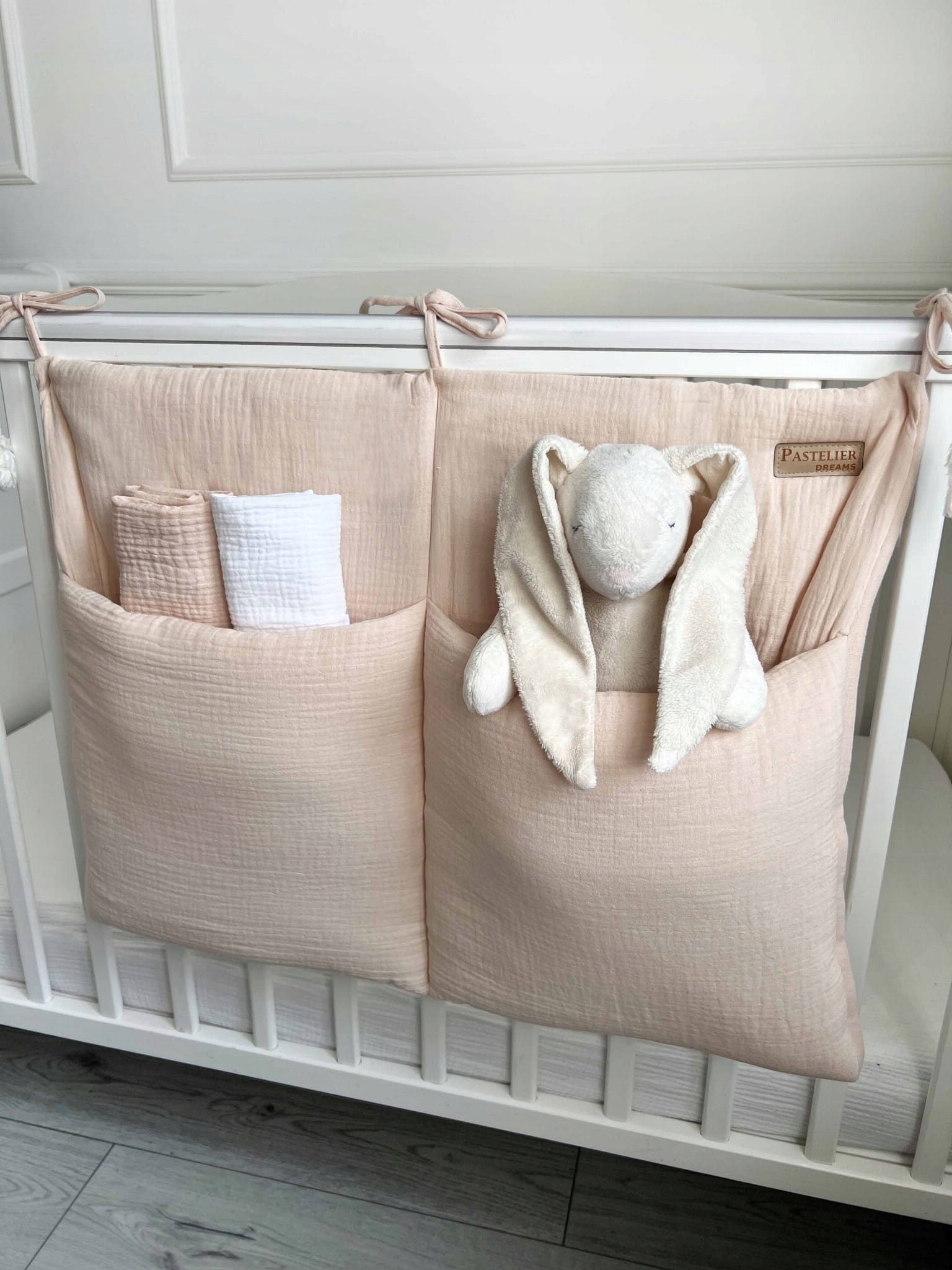 Organizer na łóżeczko "Beż" Pastelier Dreams