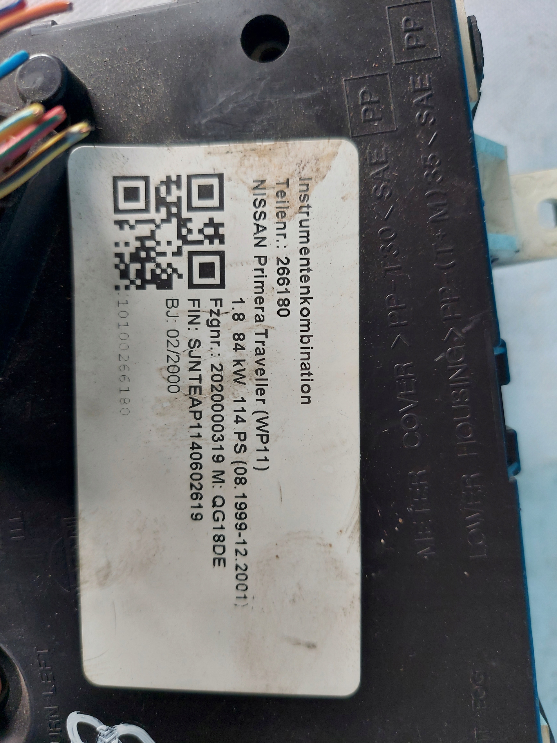 budíky hodiny PRIMERA P11 1.8 16V BE818