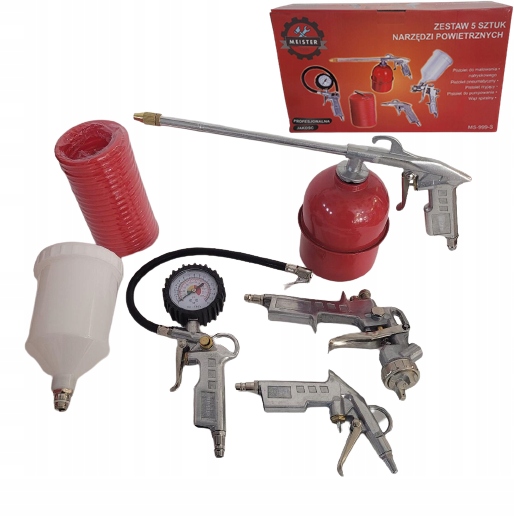 Sada na lakování stříkacího kompresoru 5v1