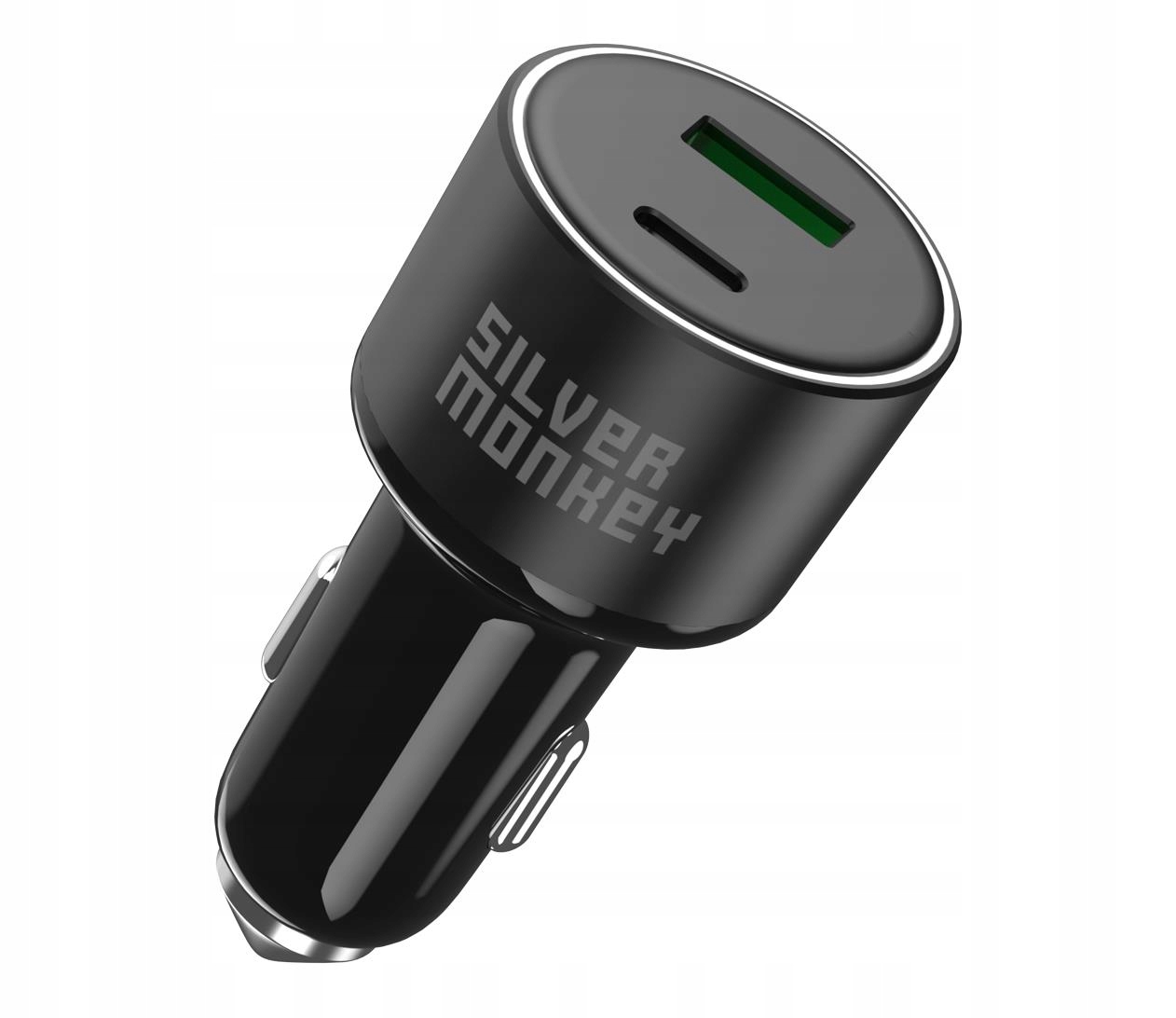 Ładowarka Silver Monkey 100W USB-C PD + USB 3.0 QC