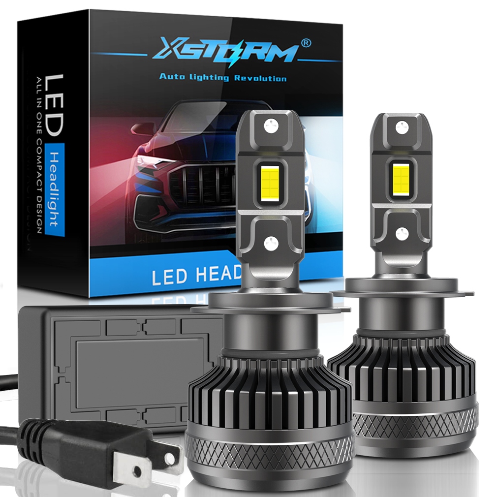 Mocne Żarówki Samochodowe Led H7 Xstorm R45 130W 30000LM Canbus Retrofit