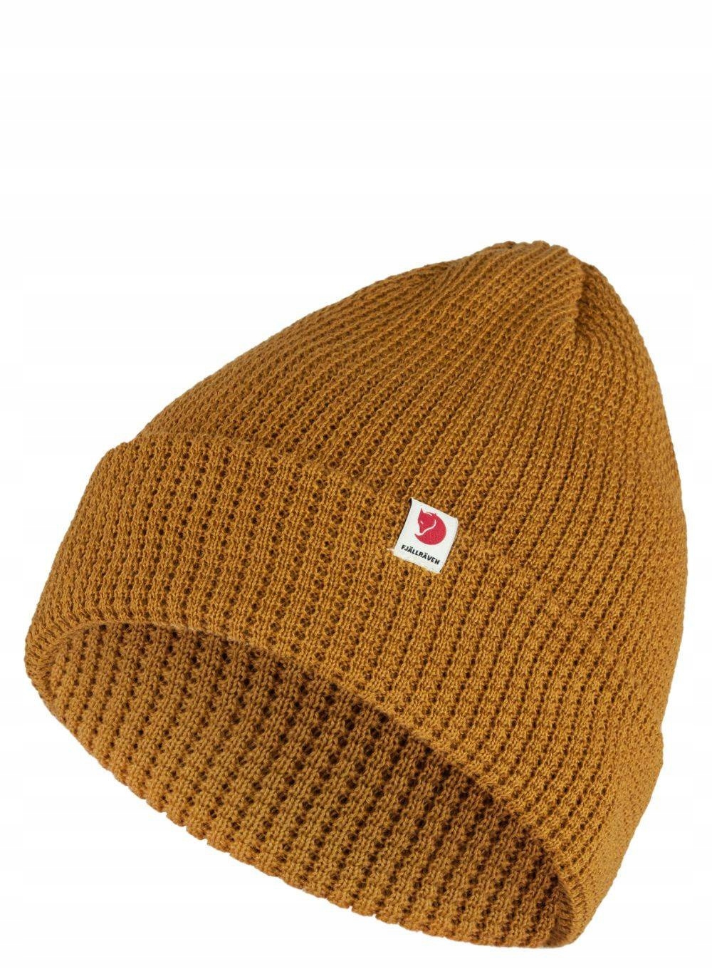 Fjällräven čepice beanie žlutá velikost univerzální