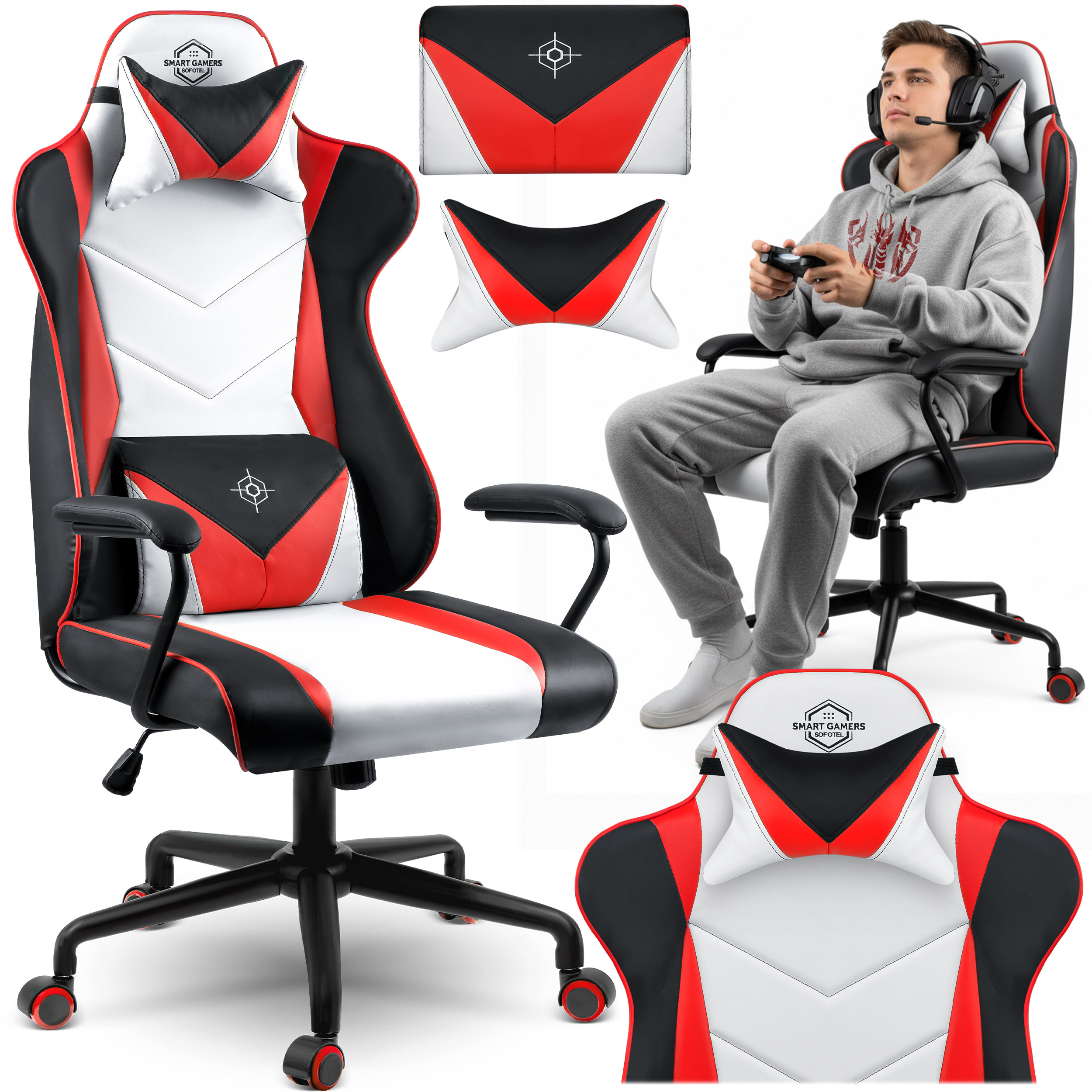 Fotel Gamingowy Miss Fortune Obrotowy Gracza