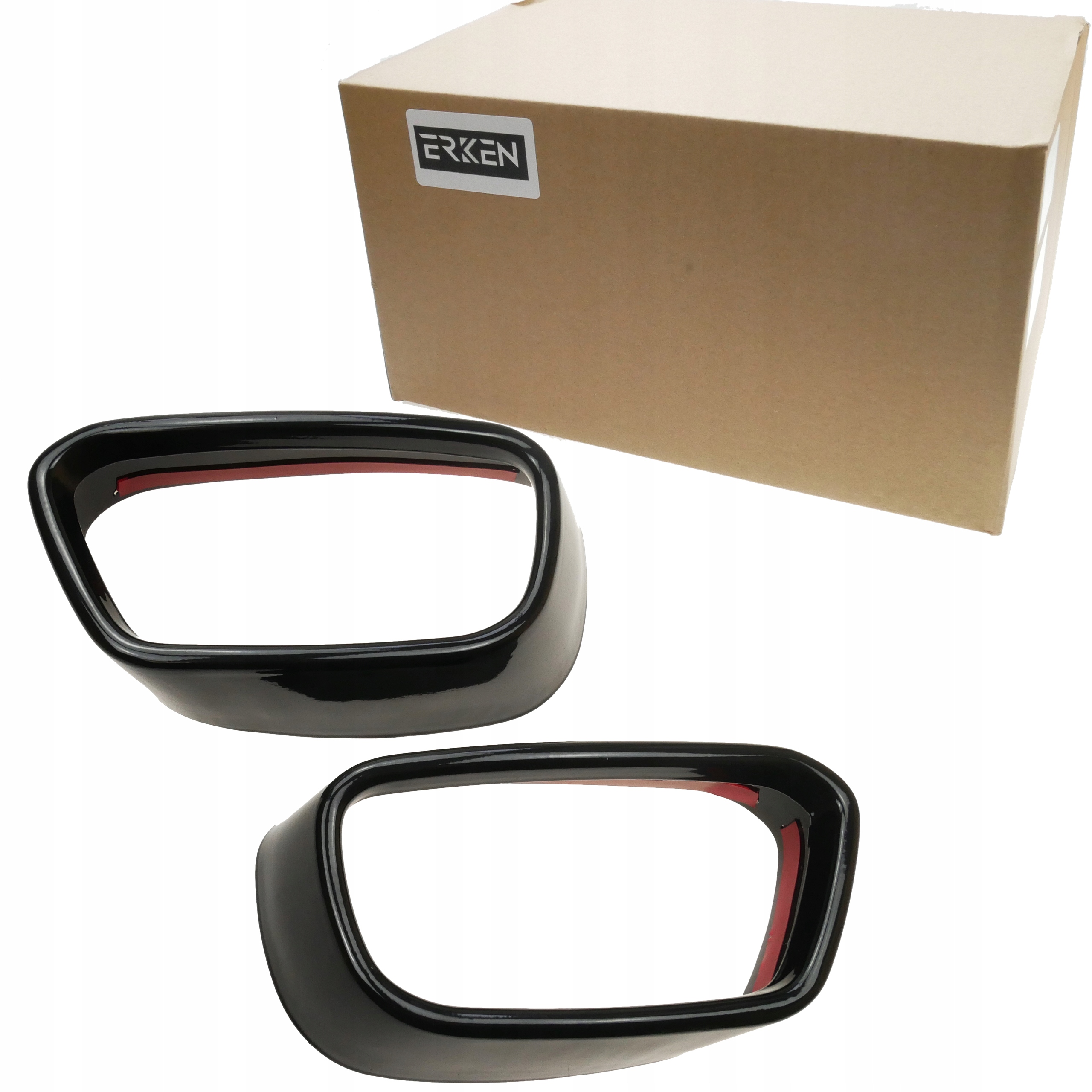 

2x Końcówka wydechu czarna do Bmw X5 F15 X6 F16