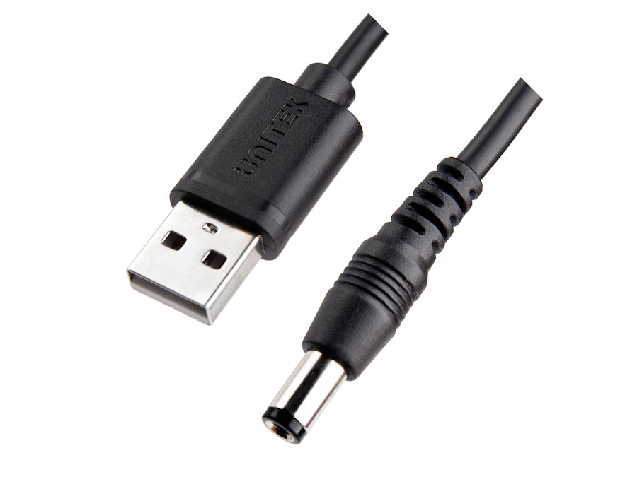 

kabel Usb zasilający złącze DC (5.5/2.5mm) 1,5m