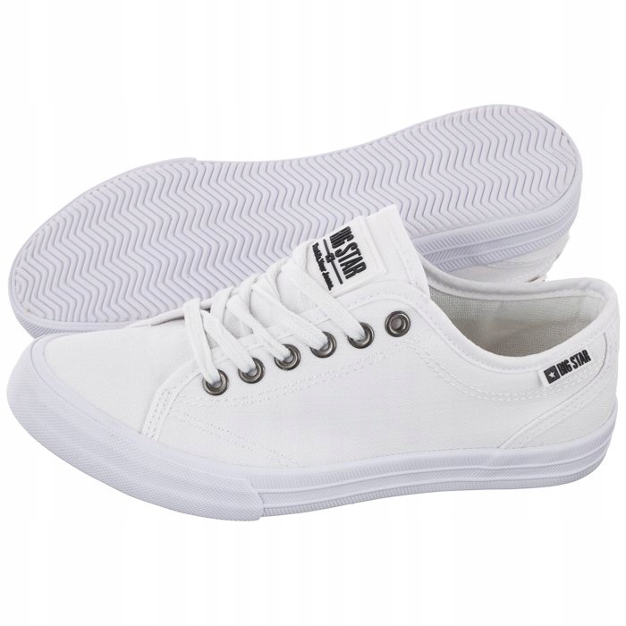 

Buty Damskie Tenisówki Big Star W274835 Białe Lato