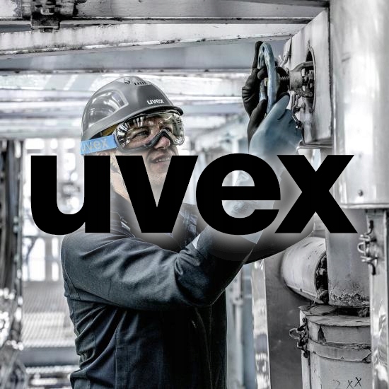 OKULARY OCHRONNE UVEX PHEOS GOGLE BEZBARWNE UV NIEPARUJĄCE CERTYFIKOWANE Marka Uvex