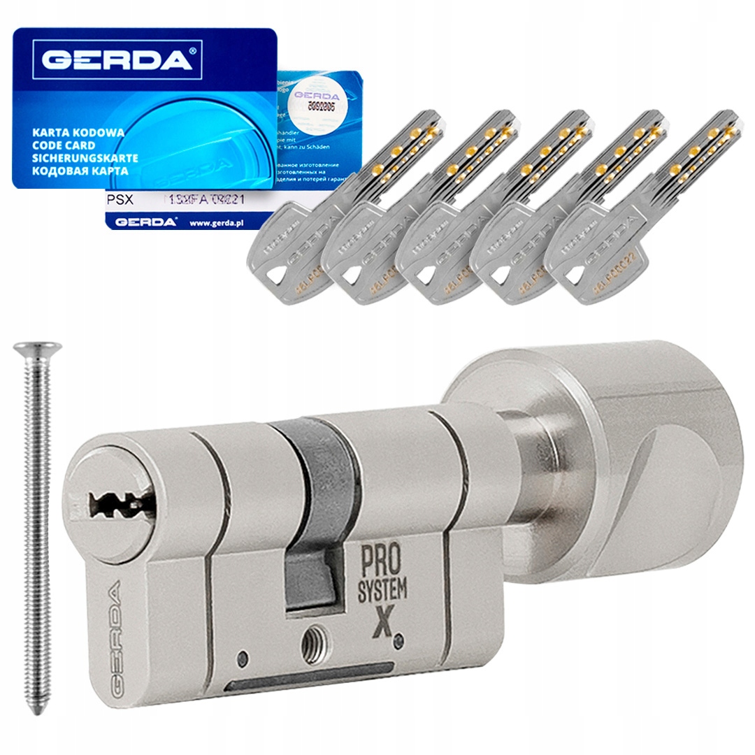 Vložka s knoflíkem G35/40 Pro systém nikl Gerda Psx