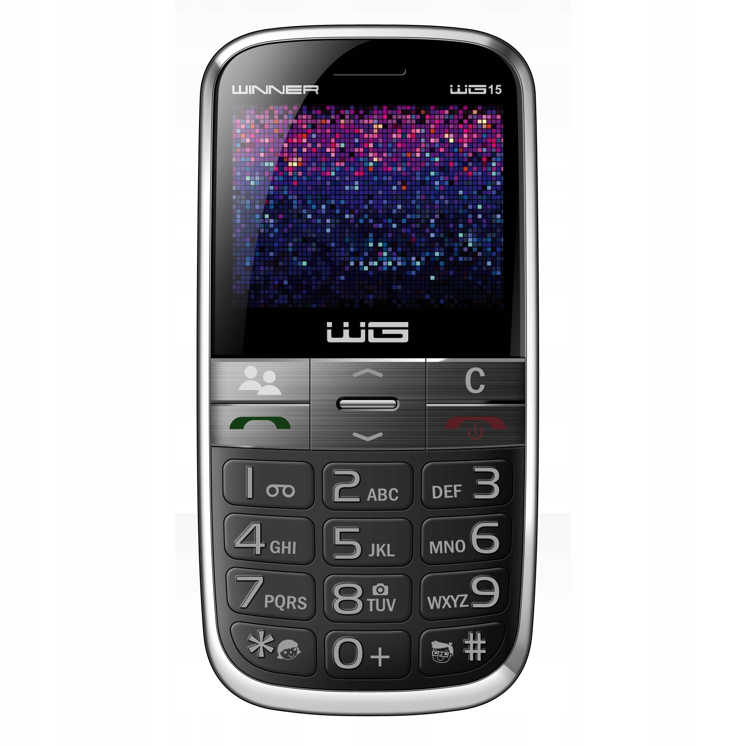 Telefon dla SENIORA/DZIECKA Lokalizacja WG15C +TPU Model telefonu WG8