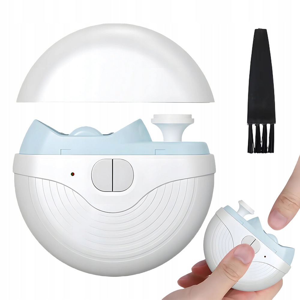 Elektrický zastřihovač nehtů Bedee s Led a nádobkou o 3 rychlostech
