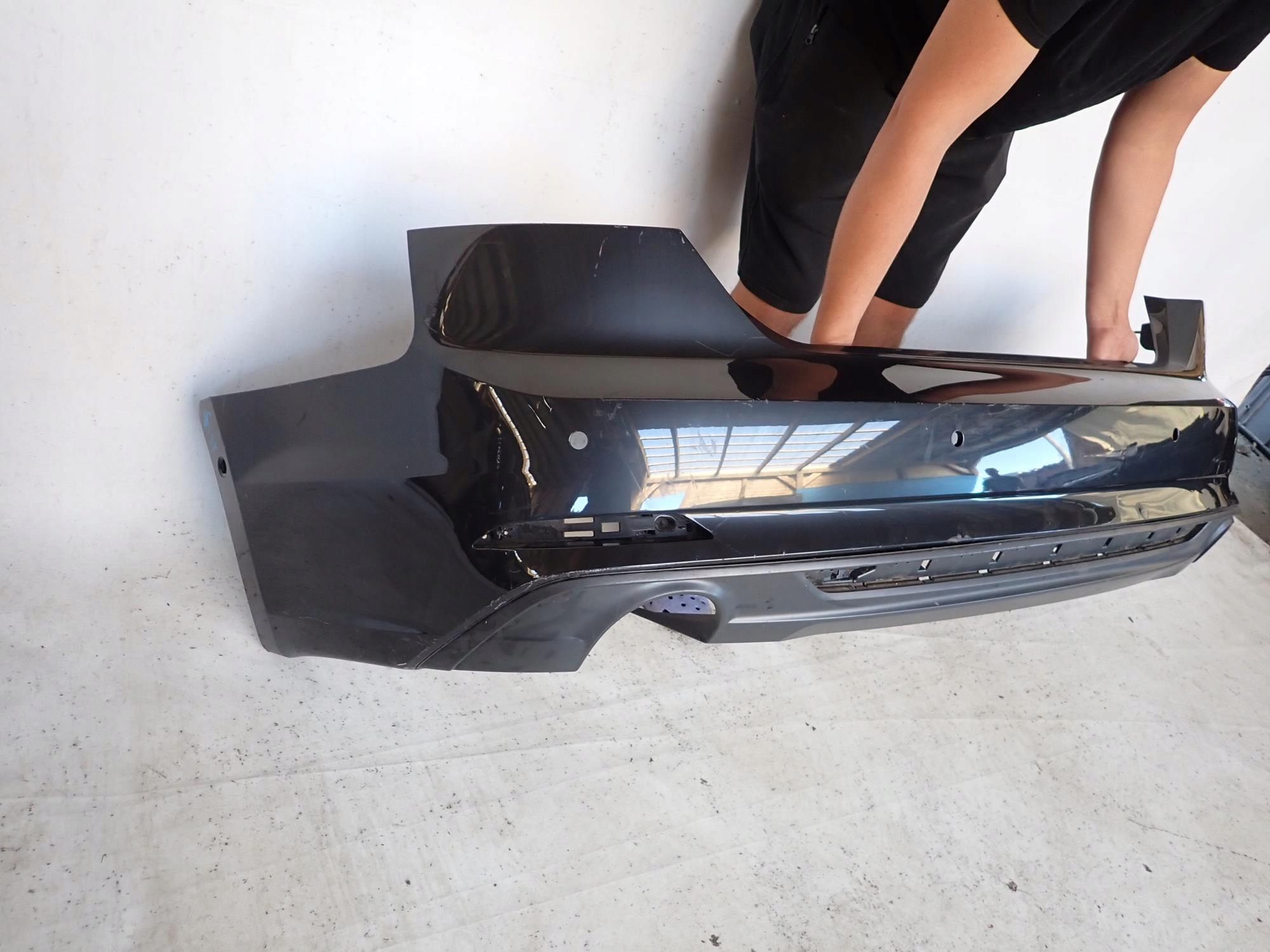AUDI A5 II 2 8W S-LINE 16-19 bumper rear part rear 6XPDC