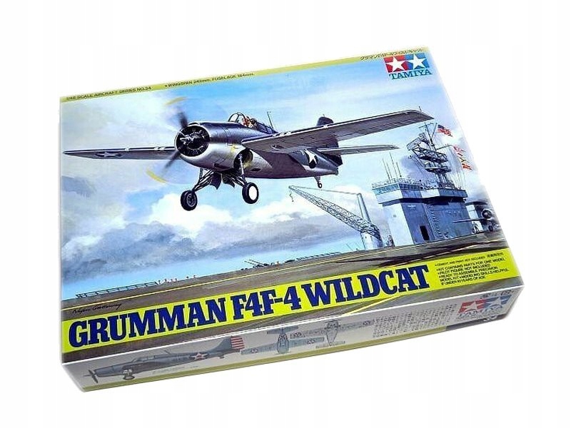 Tamiya 61034 Grumman F4F-4 Wildcat 1:48