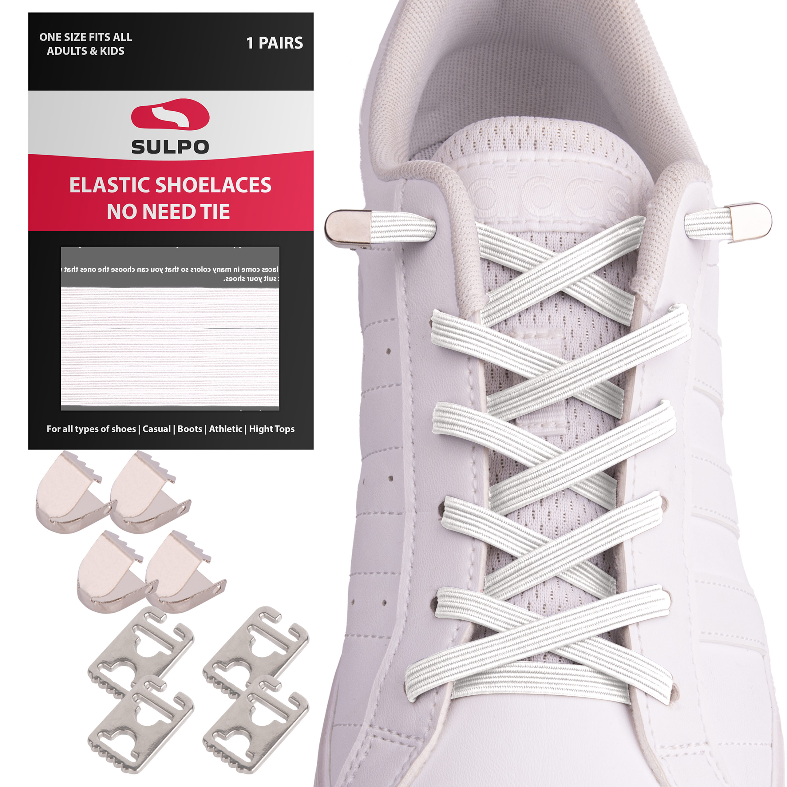 

Sznurówki do butów bez wiązania elastyczne