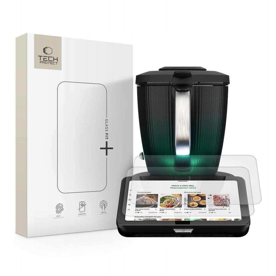 Szkło hartowane do Thermomix TM7 Tech-Protect Glass Fit+ 2 szt.
