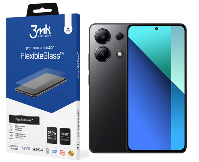 Hybridní Sklo Flexibleglass 3MK pro Redmi Note 13 4G