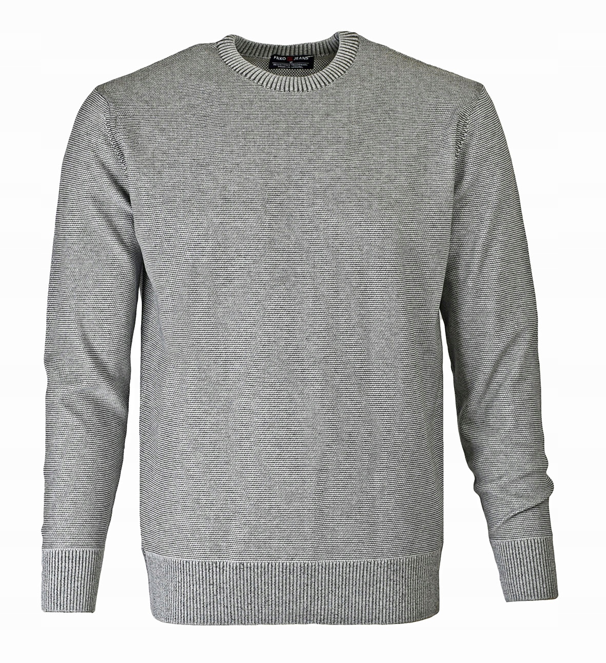 

Sweter męski klasyczny Szary L
