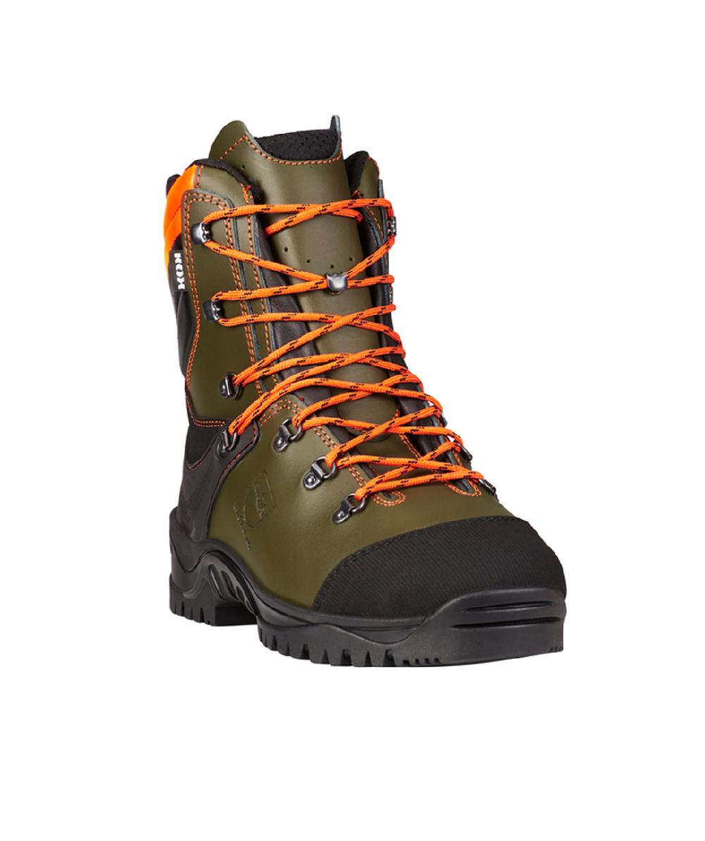 Buty antyprzecięciowe Kox Uno oliwkowe klasa 1 r. 45