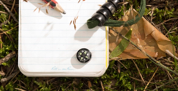 HELIKON Kompas Button Compass Small Czarny Model Button