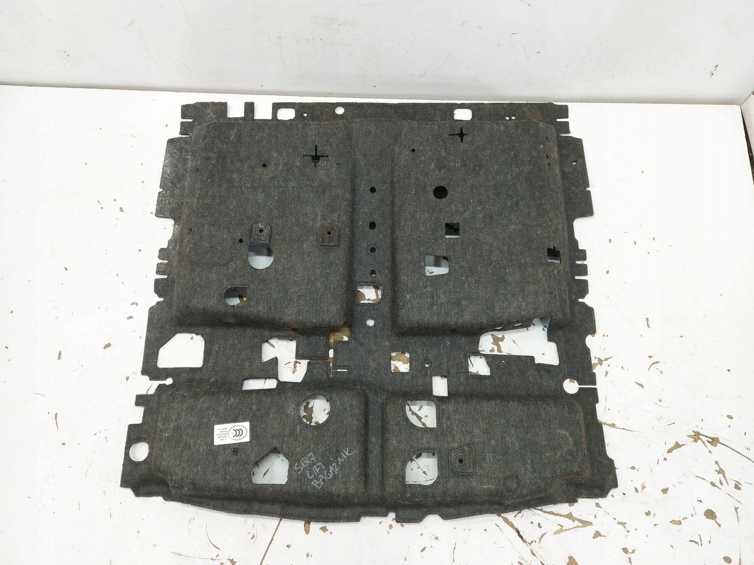 AUDI SQ7 Q7 II LIFT 4M0 mats boot 4M0866097