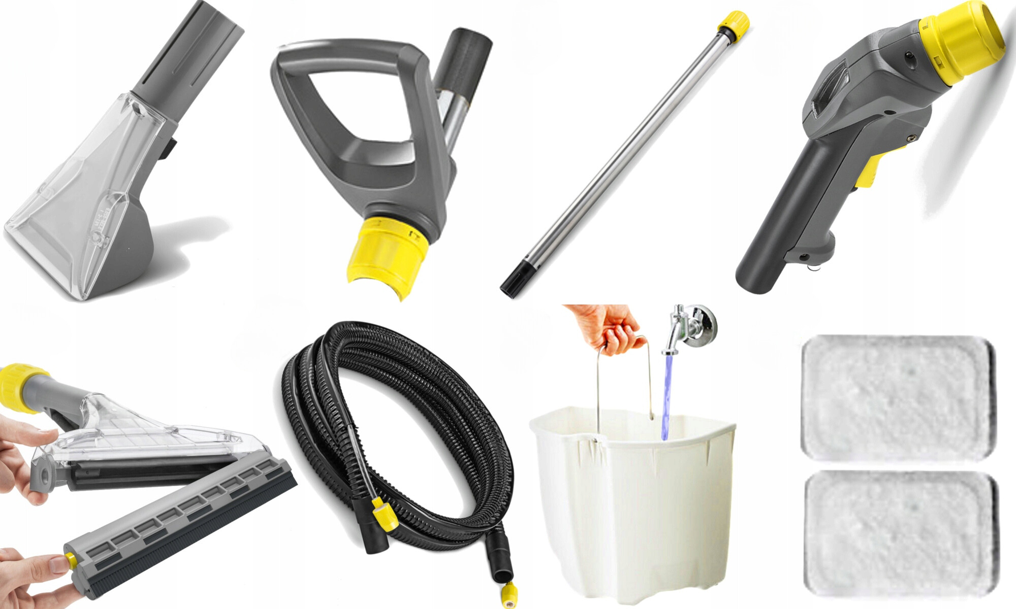 MOCNY ODKURZACZ PIORĄCY KARCHER PUZZI 10/1 Professional Model na 2024 rok Zasięg pracy 15.5 m