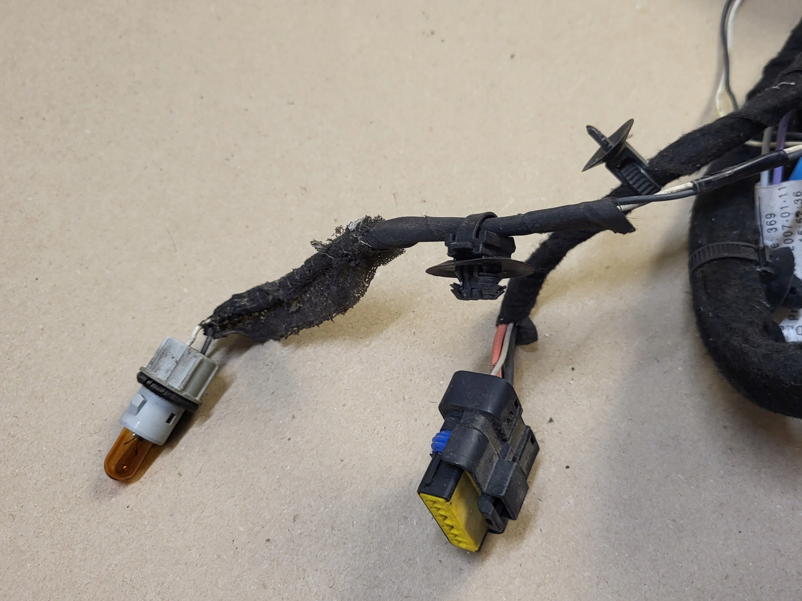 bundle wiring door left front RENAULT CLIO III 3 OE EUROPA
