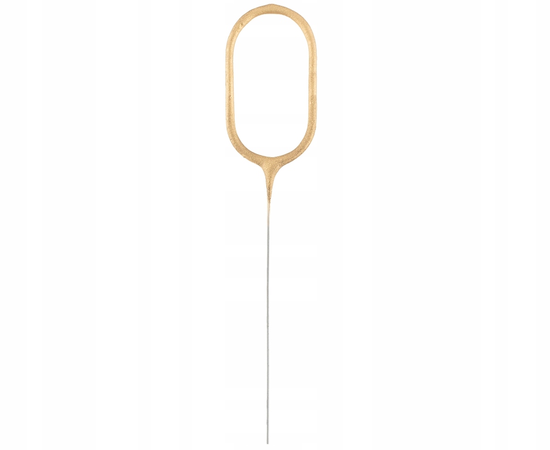 

Świeczka Cyfra 0 Zimne Ognie 17CM