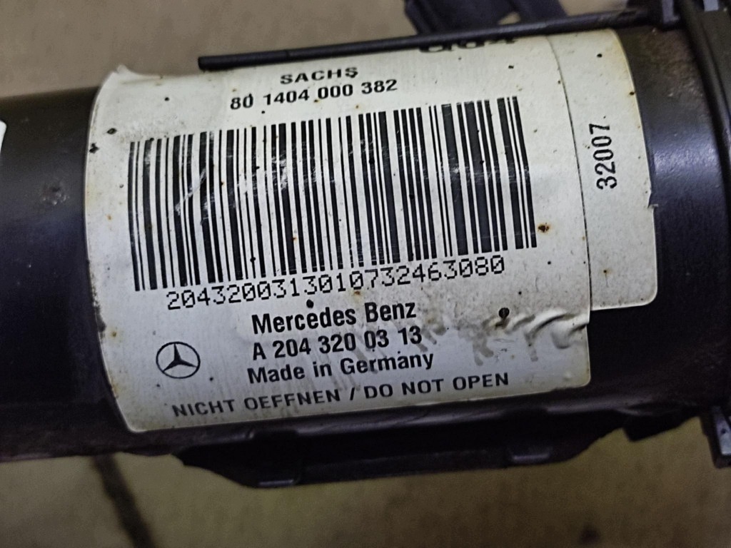 MERCEDES W204 2.2 CDI McPherson left front A2043200313