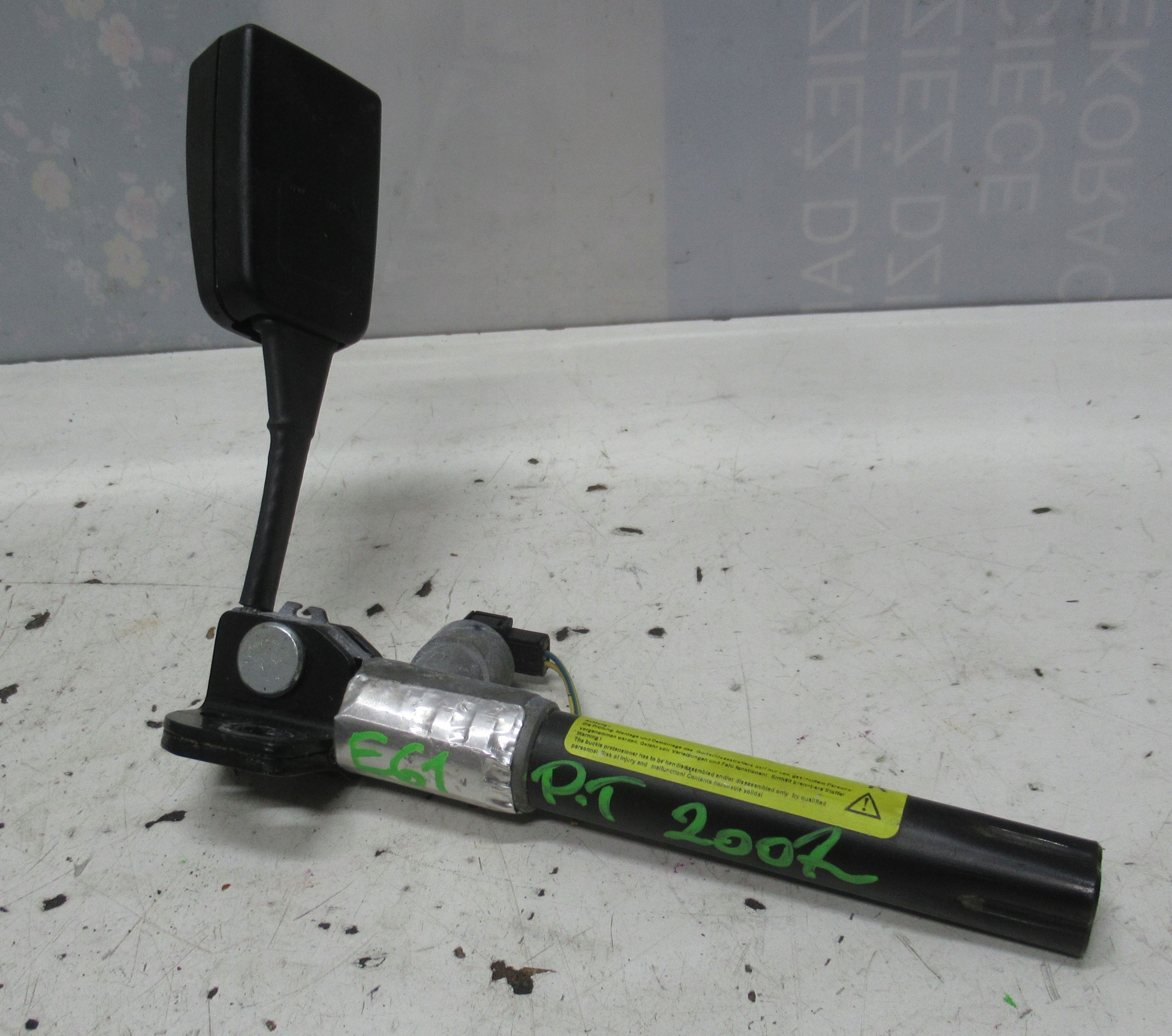 BMW E61 07R Spanner öv, szíj rechts heck 9117190