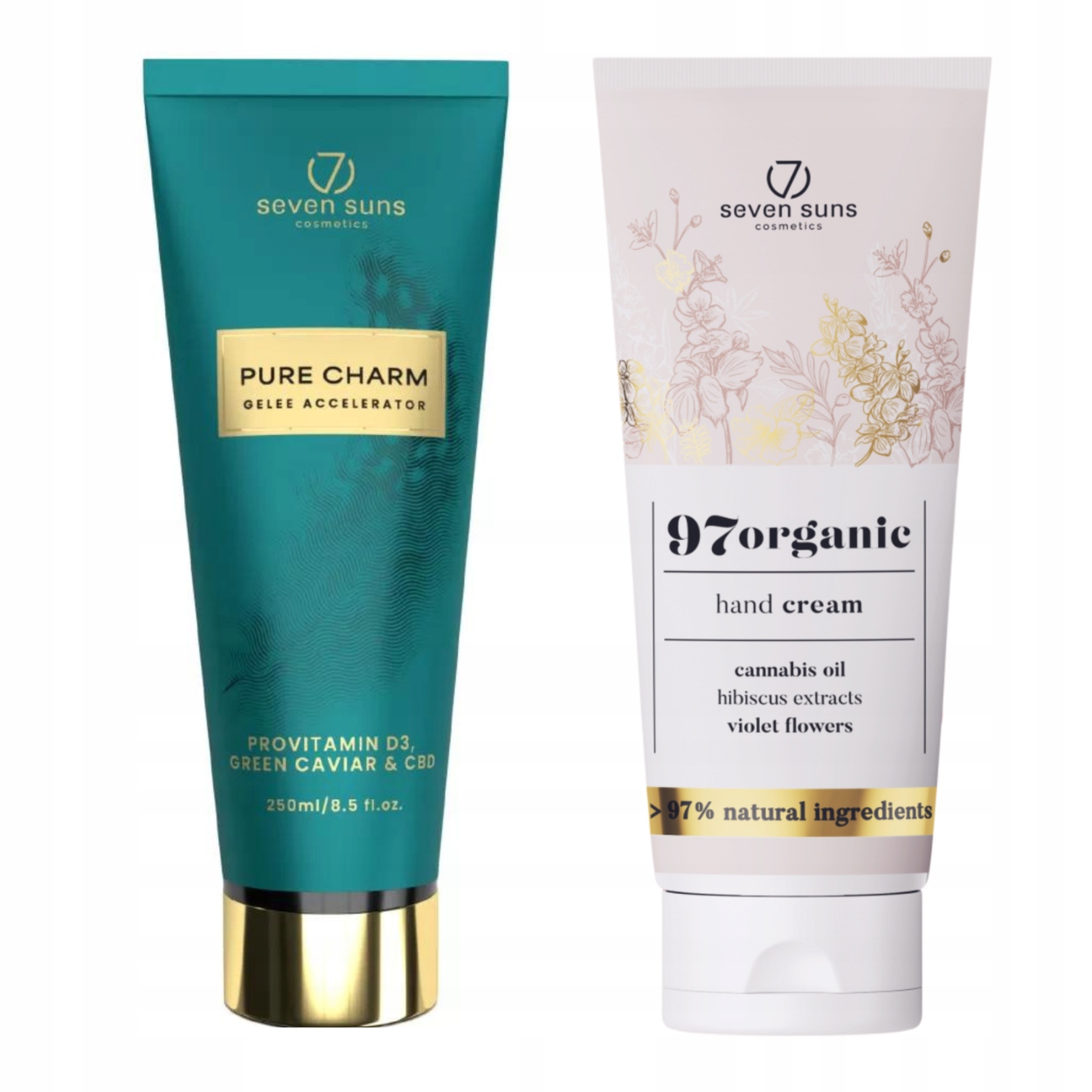 7suns Pure Charm Gelee Accelerator 250 ml krém na ruce 75 Ml Bonus