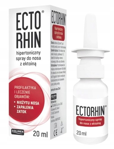 

Solinea Ectorhin spray do nosa z ektoniną 20 ml