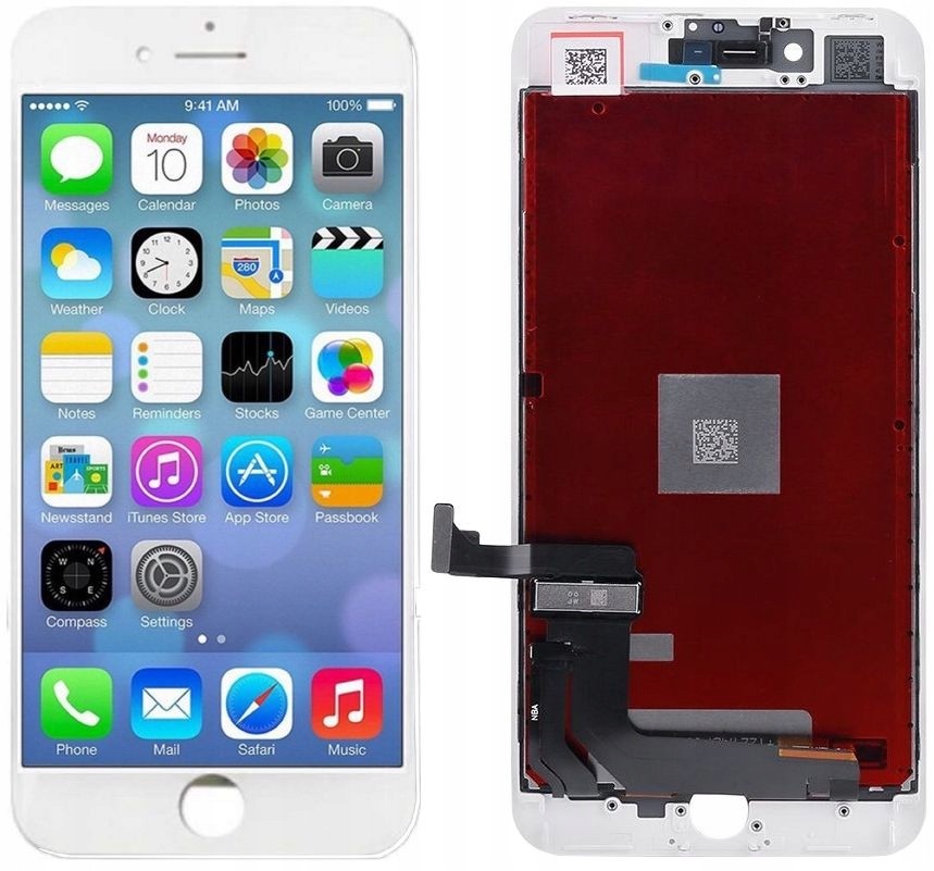

Wyświetlacz Ekran LCD do Apple Iphone 8 Plus Biały