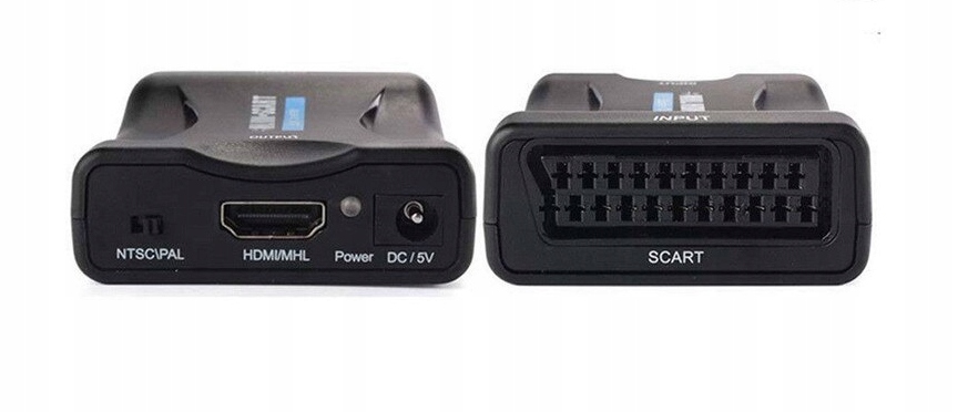

Adapter Konwerter Scart Do Na Hdmi Av Euro Full Hd